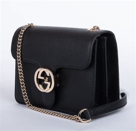 borsa tracolla gucci nera|borse tracolla gucci donna.